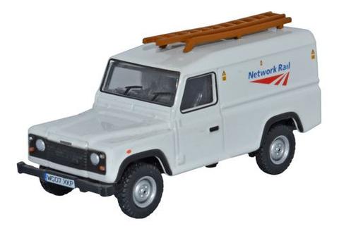 Land Rover Defender Network Rail 1:76 (OO) Scale Model By Oxford Diecast