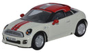 Mini Coupe 2011 Pepper White & Chili Red 1:76 (00) Scale Model By Oxford Diecast