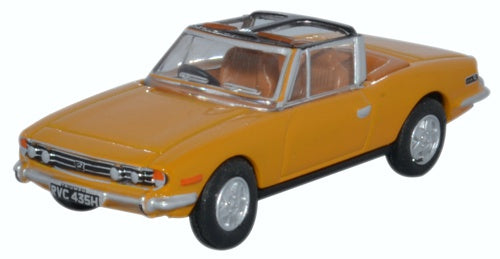 Triumph Stag 1970 (Safron),1:76 Scale Model By Oxford Diecast