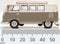 Volkswagen T1 Samba Bus Camper Mouse (Grey / Pearl White),1/76 Scale Diecast Model Length Measurement