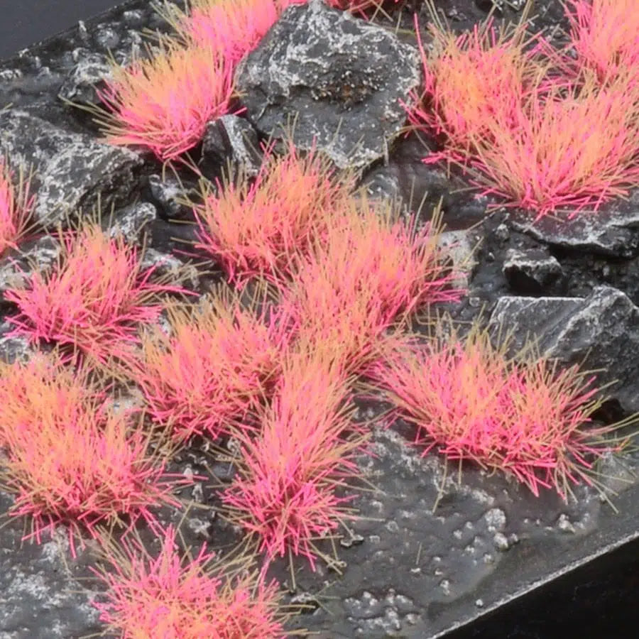 Alien Pink 6mm Tuft Set Diorama Example