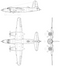 Martin B-26 Marauder “Perkatory II” 1:107 Scale Diecast Model