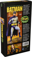 Batman 1966 Adam West 1/8 Scale Model Kit Back Of Box