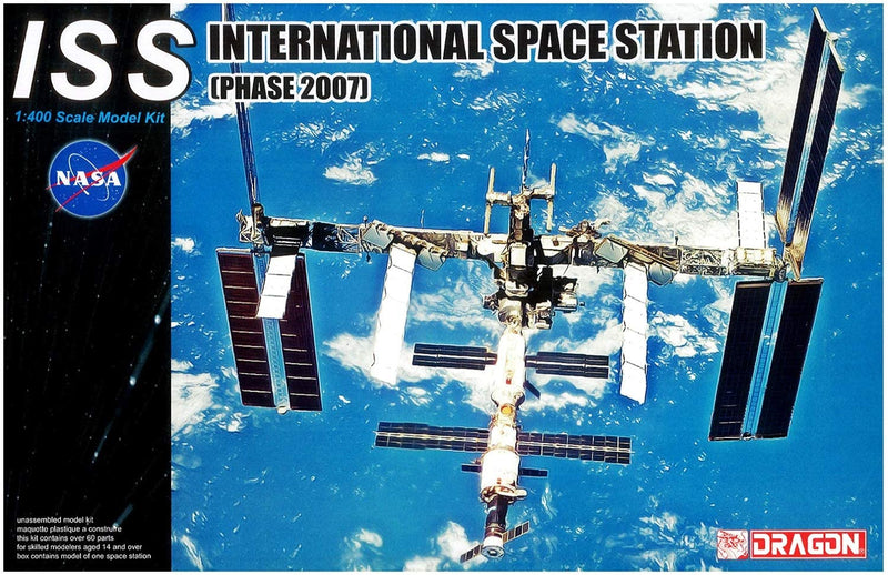International Space Station (Phase 2007) 1/400 Scale Model Kit