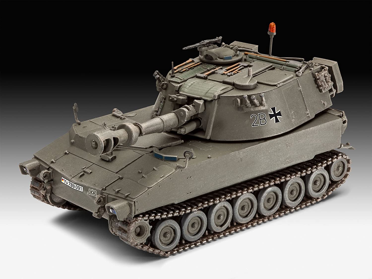 M109 G German Self Propelled Howitzer 1/72 Scale Model Kit