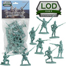 American War Of Independence American Light Infantry 1/30 Scale Model Plastic Figures By LOD Enterprises