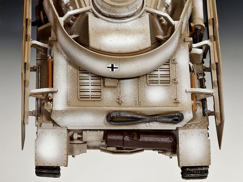 PzKpfw IV Ausf. H 1/72 Scale Model Kit Rear Detail