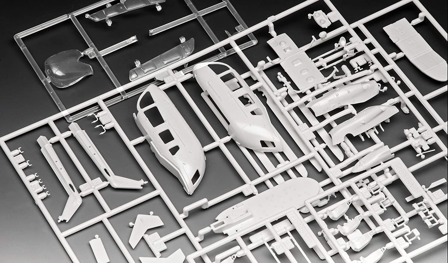 Eurocopter EC145, 1/72 Scale Model Kit Frames