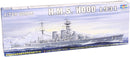 HMS Hood Battlecruiser 1931, 1:700 Scale Model Kit By Trumpeter