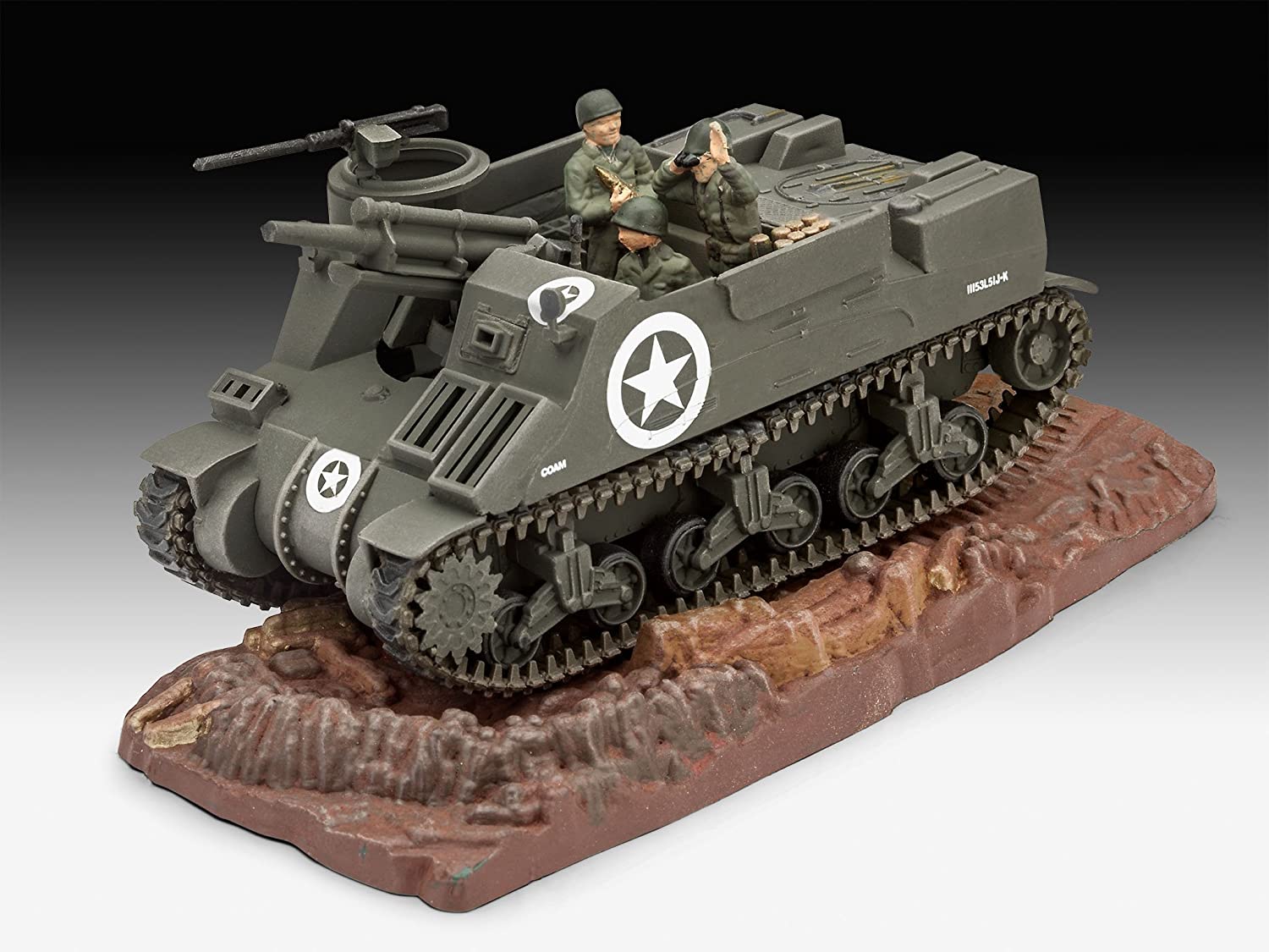 M7 HMC Priest 1/76 Scale Model Kit