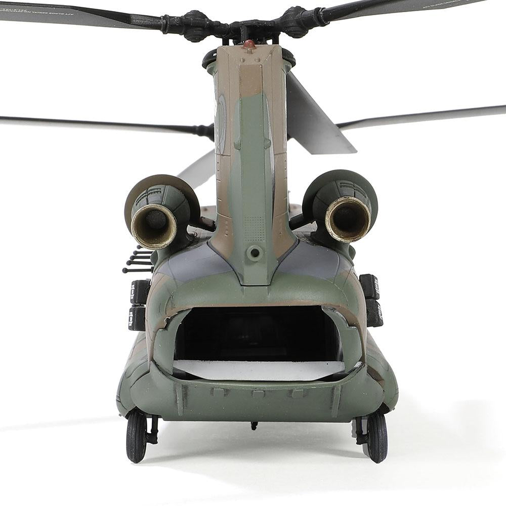 Boeing CH-47J JSDF 105th Aviation Squadron 1:72 Scale Model Rear View