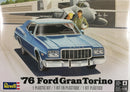 1976 Ford GranTorino 1:25 Scale Model Kit By Revell Box Cover
