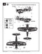 Vought F4U-4 Corsair, 1:48 Scale Model Kit By Revell Instructions Page 12