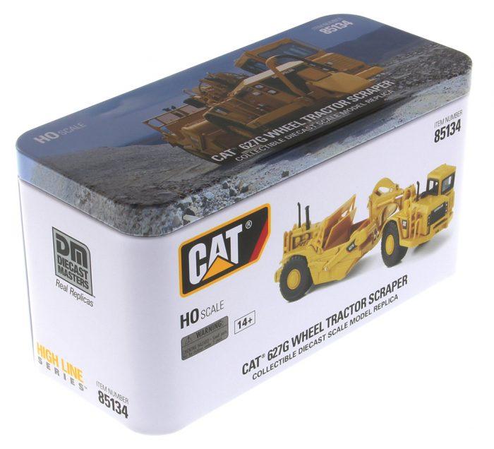 Caterpillar 627G Wheel Tractor-Scraper 1:87 (HO) Scale Model Box Front