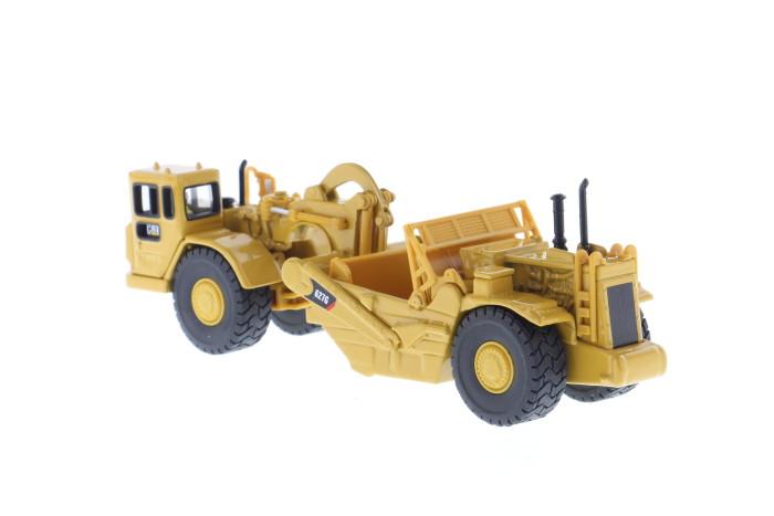 Caterpillar 627G Wheel Tractor-Scraper 1:87 (HO) Scale Model Left Rear Quarter View