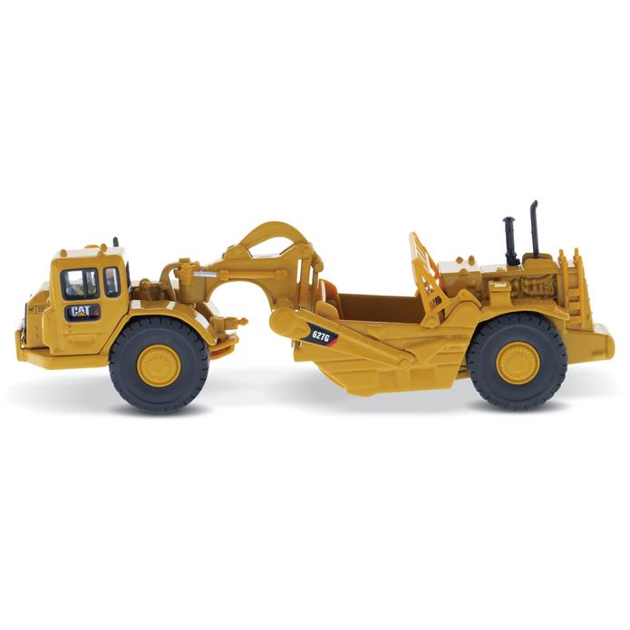 Caterpillar 627G Wheel Tractor-Scraper 1:87 (HO) Scale Model Left Side View