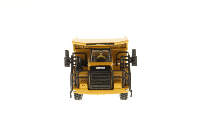 Caterpillar 722 Off-Highway Truck 1:87 (HO) Scale Diecast Model Front View