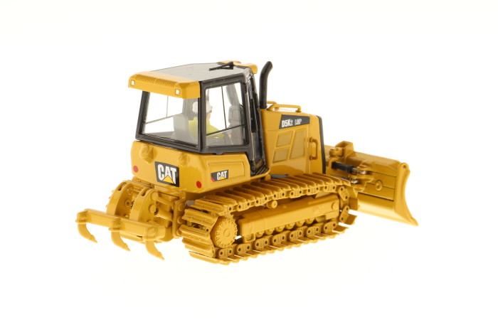 Caterpillar D5K2 LGP Track Type Tractor 1:50 Scale Diecast Model Right Rear View