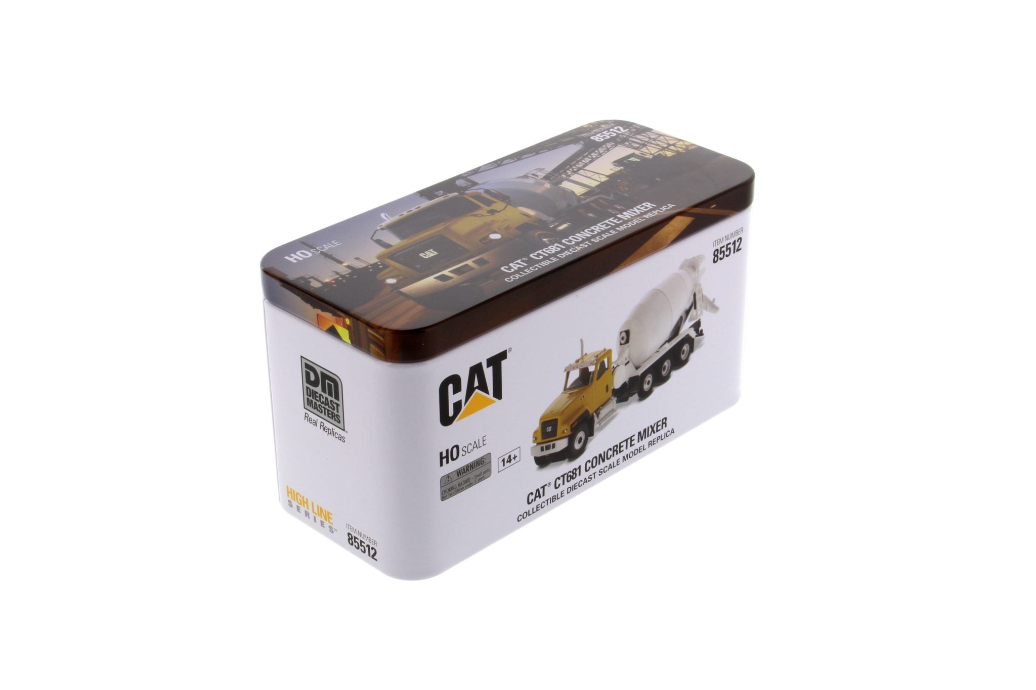 Caterpillar CT681 Concrete Mixer 1:87 (HO) Scale Model Tin