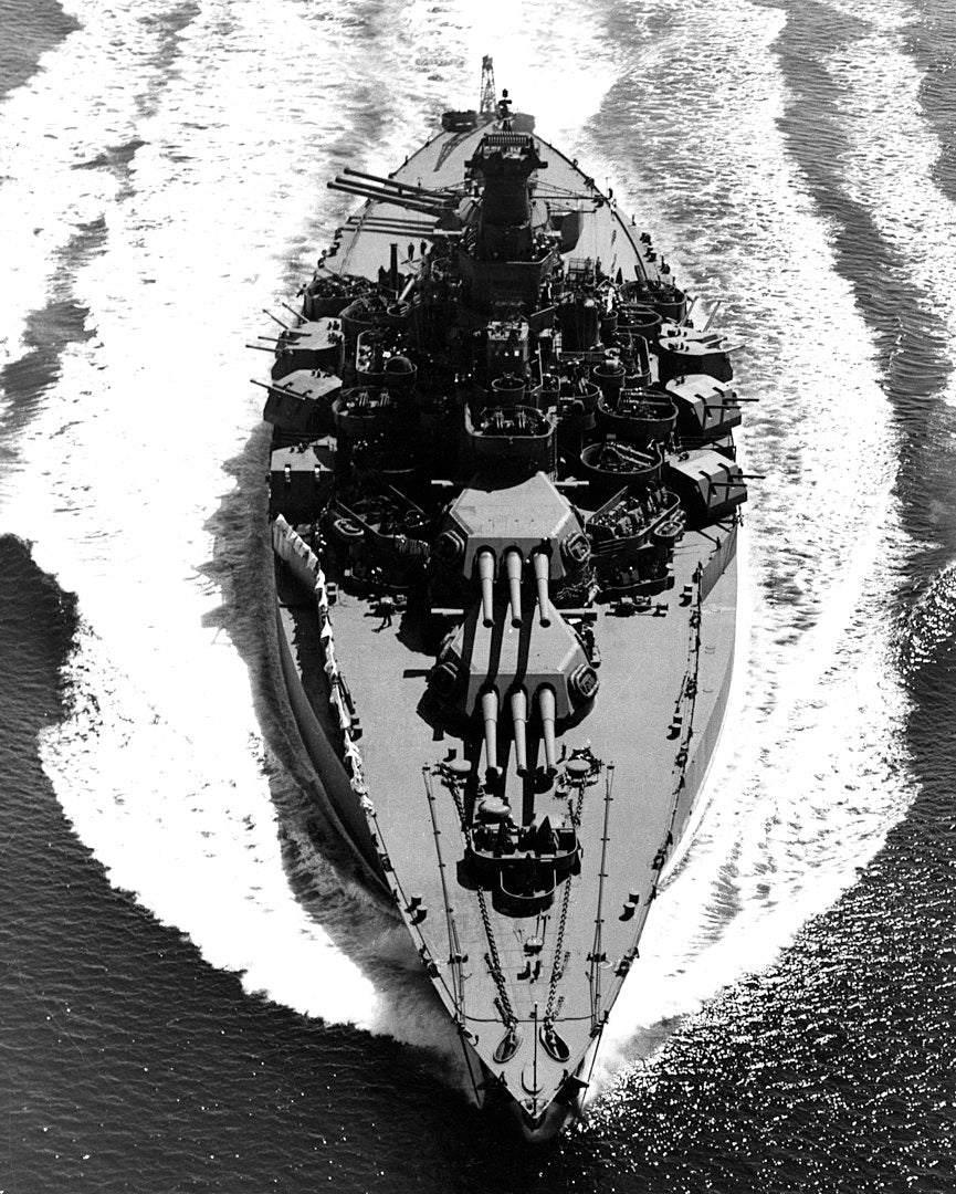 USS Tennessee BB-43 1943