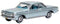 Chevrolet Corvair Coupe 1963 (Satin Silver),1/87 Scale Diecast Model