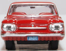 Chevrolet Corvair Coupe 1963 (Riverside Red),1/87 Scale Model Front View