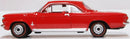 Chevrolet Corvair Coupe 1963 (Riverside Red),1/87 Scale Model Left Side View