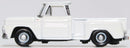 Chevrolet C10 Stepside Pickup 1965, White, 1:87 Scale Model By Oxford Diecast Left Side View