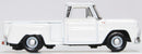 Chevrolet C10 Stepside Pickup 1965, White, 1:87 Scale Model By Oxford Diecast Right Side View