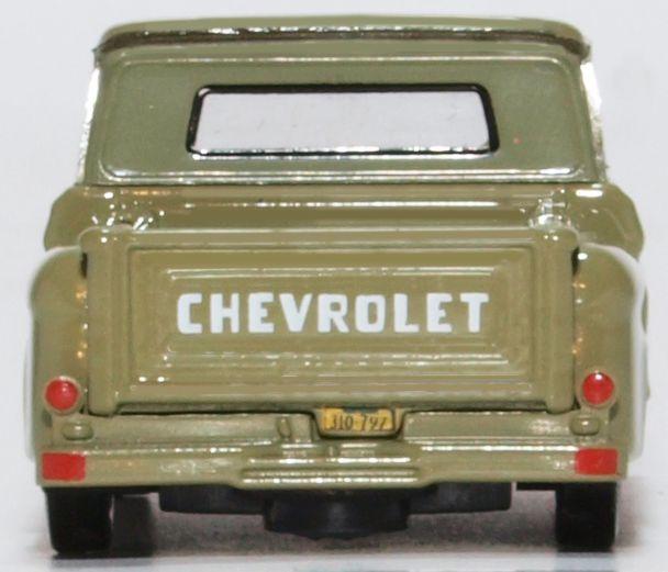 Chevrolet C10 Stepside Pickup 1965 Bell Systems 1:87 (HO) Scale Model Rear View