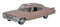 Cadillac Sedan Deville 1961 (Topaz Metallic),1/87 Scale Diecast Model