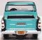 Dodge D100 Sweptside Pick Up (Turquoise / Jewel Black), 1:87 Scale Model Rear View