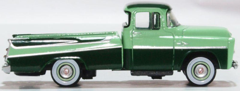 Dodge D100 Sweptside Pick Up (Forest / Misty Green), 1:87 Scale Model Right Side View