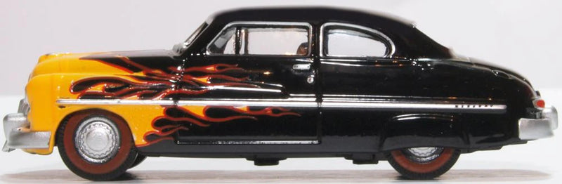 Ford Mercury Coupe 1949 (Hot Rod),1/87 Scale Model By Oxford Diecast Left Side View