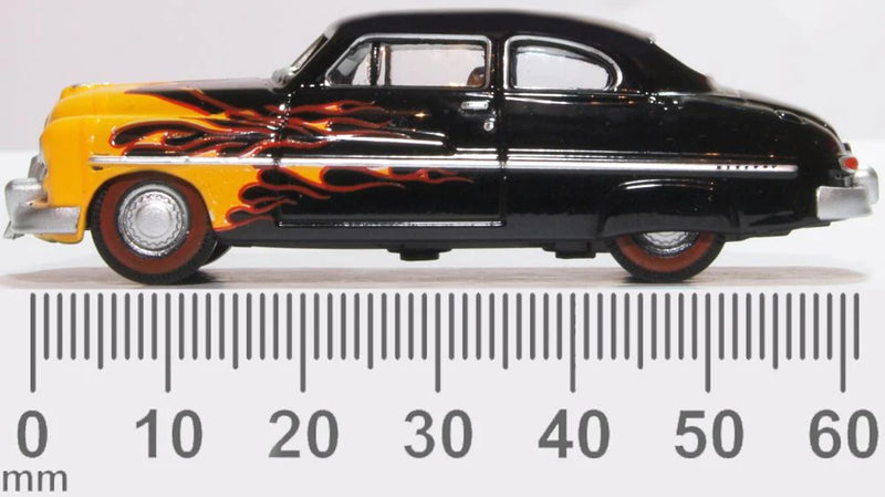 Ford Mercury Coupe 1949 (Hot Rod),1/87 Scale Model By Oxford Diecast Length Measurement