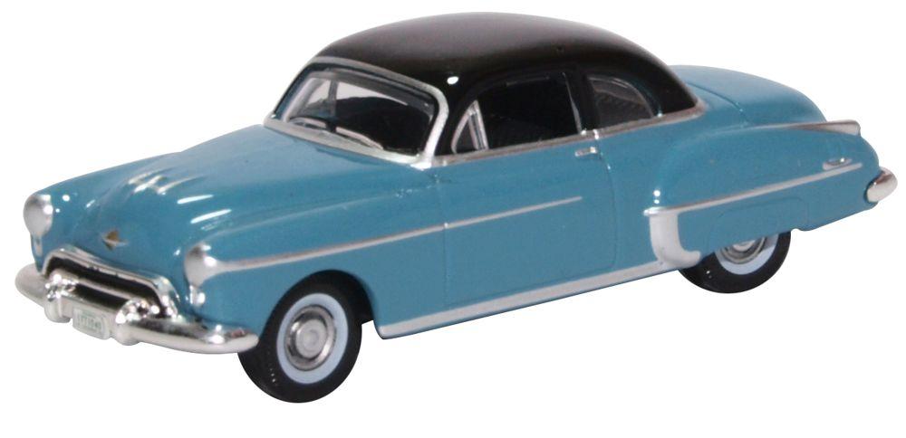 Oldsmobile Rocket 88 Coupe 1950 (Crest Blue/Black) ,1:87 Scale Model