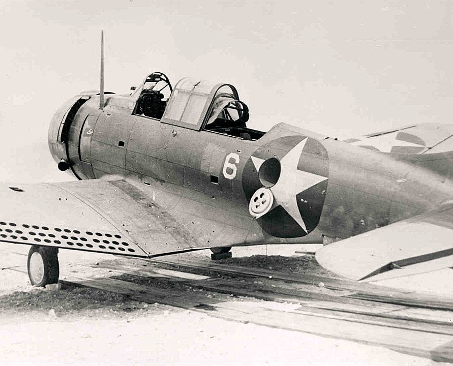 Douglas SBD-2 Dauntless VMSB-241 Midway June 1942