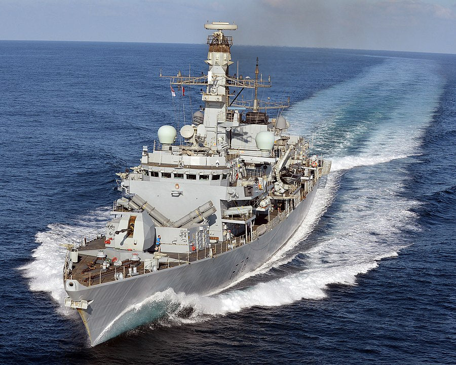 HMS Kent F78 Type 23 Frigate 2015