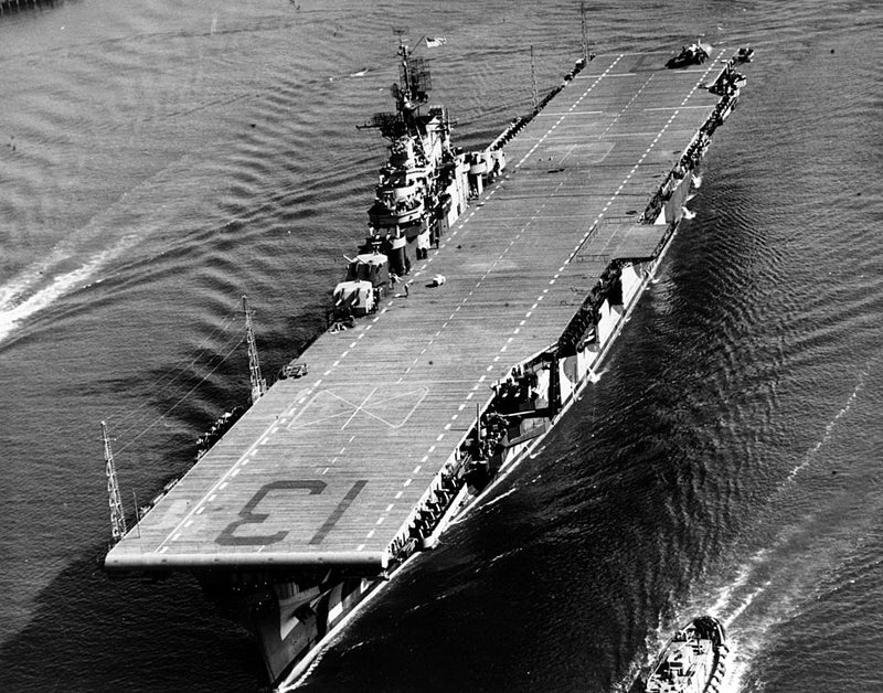 USS Franklin Aircraft Carrier CV-13 1944