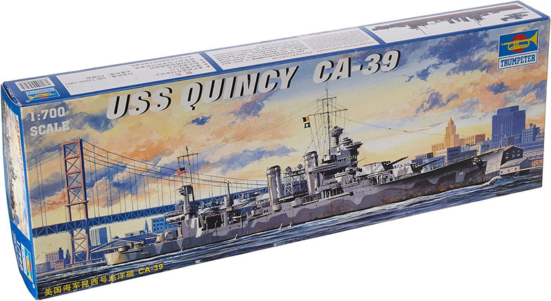 USS Quincy Heavy Cruiser CA-39 1942, 1:700 Scale Model Kit