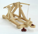 Roman Catapult Wooden Kit Rear View