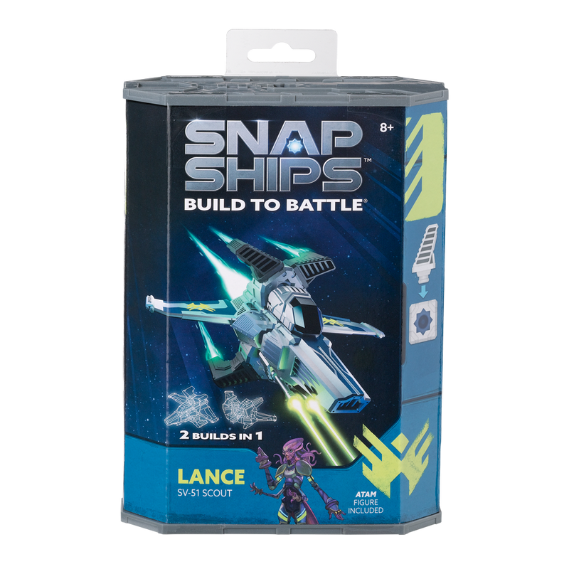 Snap Ships Lance SV-51 Scout Box Front