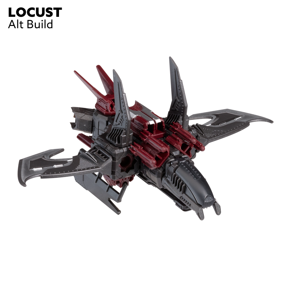 Snap Ships Locust K.L.A.W. Stealth Craft Kit Alternate Build