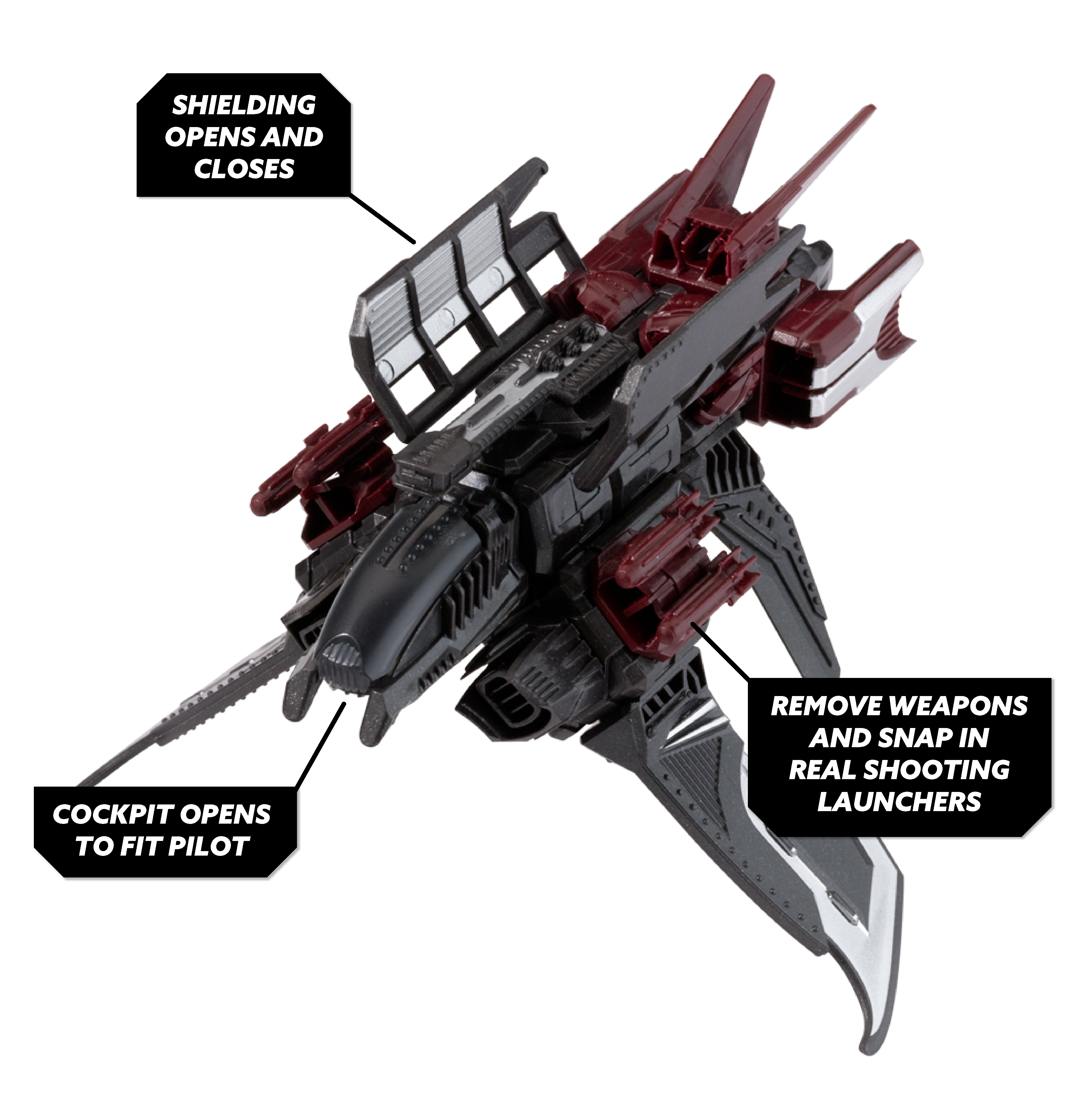 Snap Ships Locust K.L.A.W. Stealth Craft Kit
