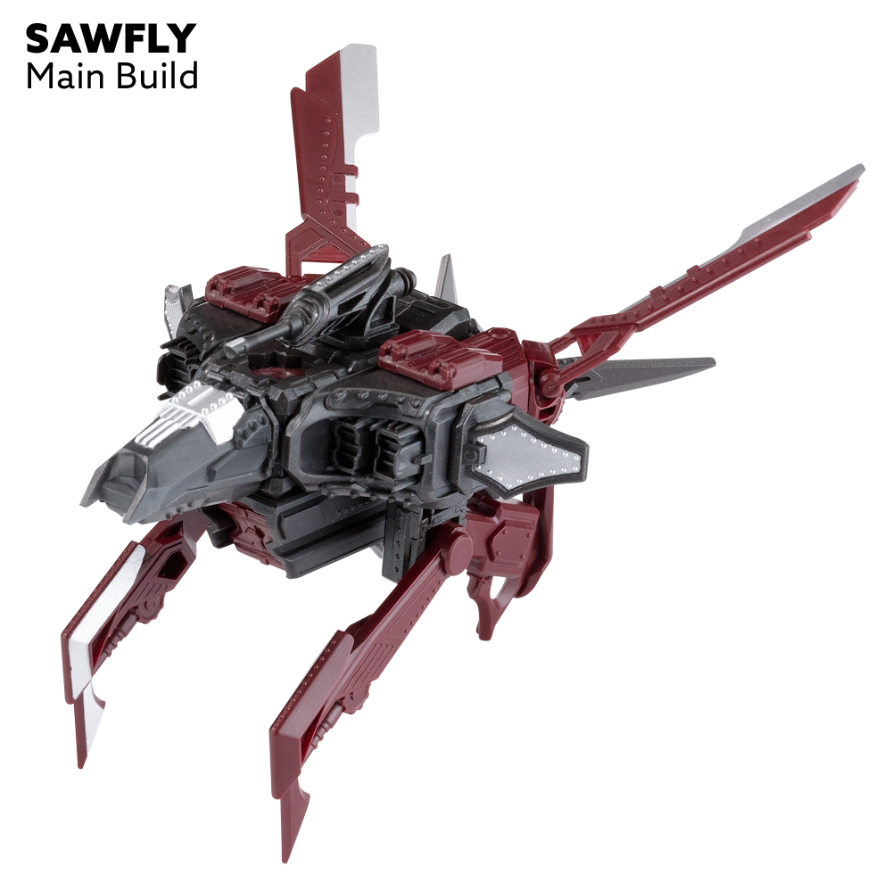 Snap Ships Sawfly K.L.A.W. Minelayer Kit By PlayMonster
