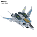 Snap Ships Sabre X-23 Interceptor Kit By PlayMonster