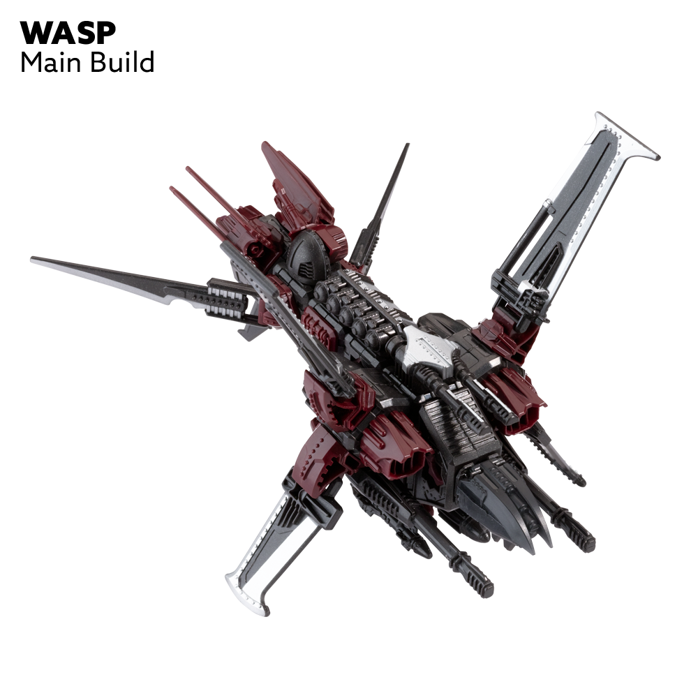 Snap Ships Wasp K.L.A.W. Heavy Fighter Kit By PlayMonster
