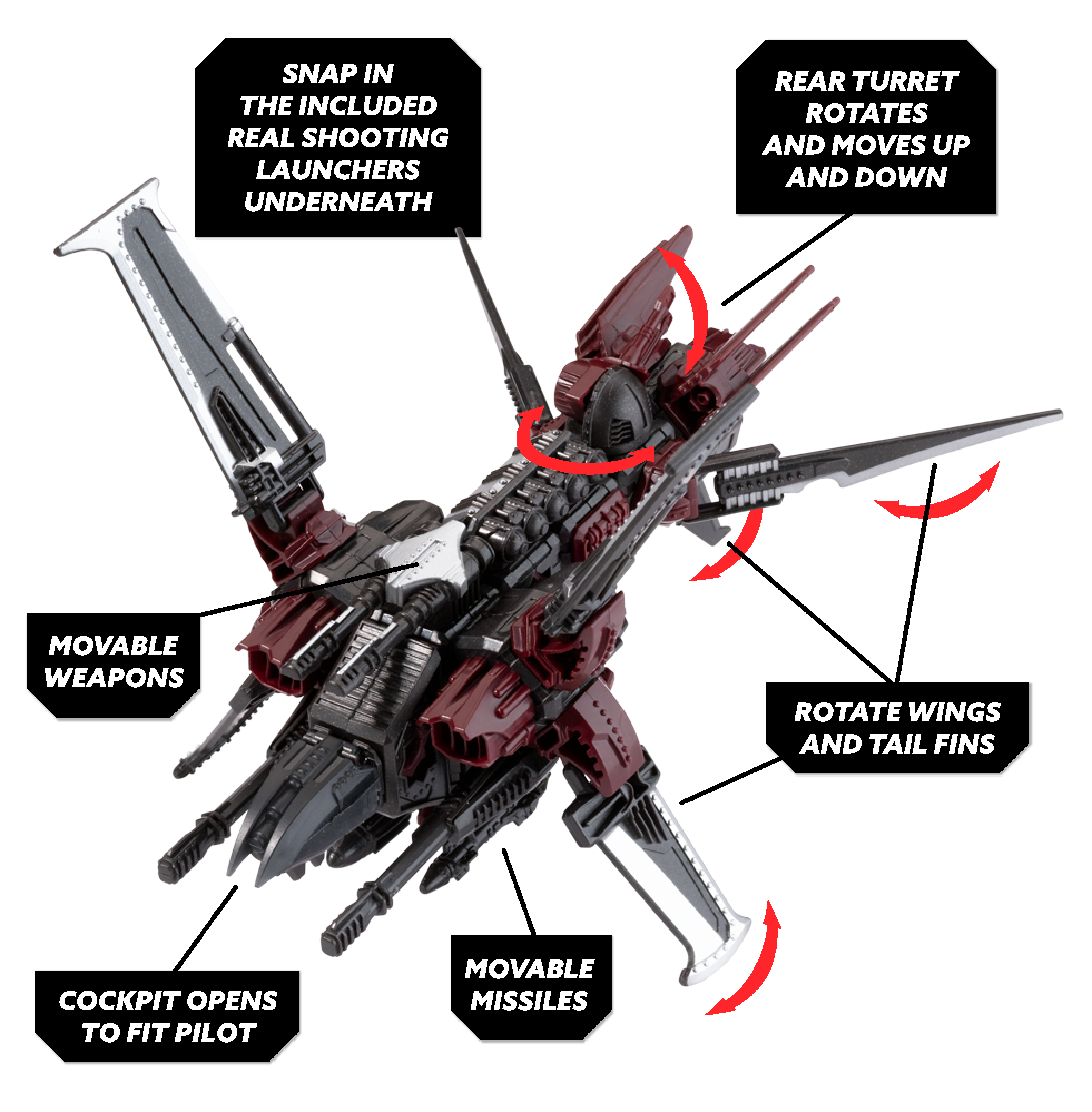 Snap Ships Wasp K.L.A.W. Heavy Fighter / Falx SC-41 Escort Battle Set Kit