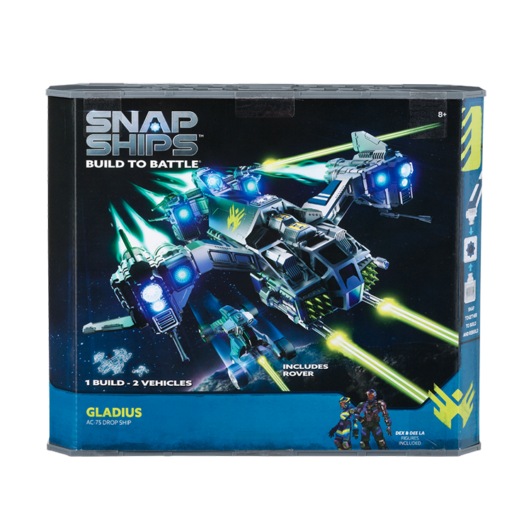 Snap Ships Gladius AC-75 Drop Ship Kit Box Front