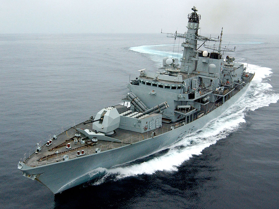 HMS Montrose F236 Type 23 Frigate 2005